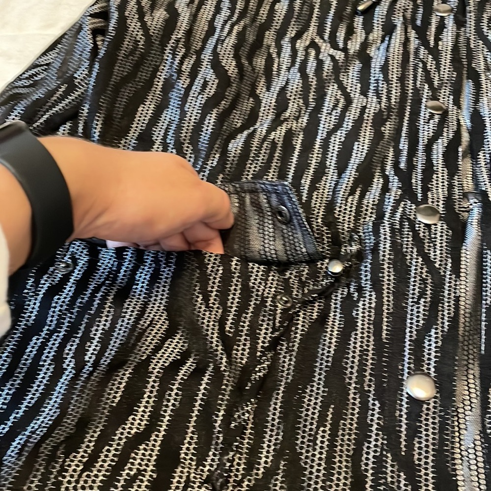 Zebra Print 🦓 Lightweight Jacket, Ruby Rd. - Picture 2 of 7